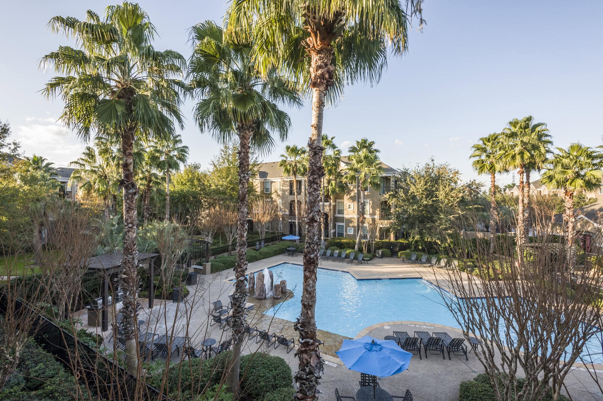 Estates at Fountain Lake Apartment Homes Photograph by Mark Hiebert, Hiebert Photography MZ